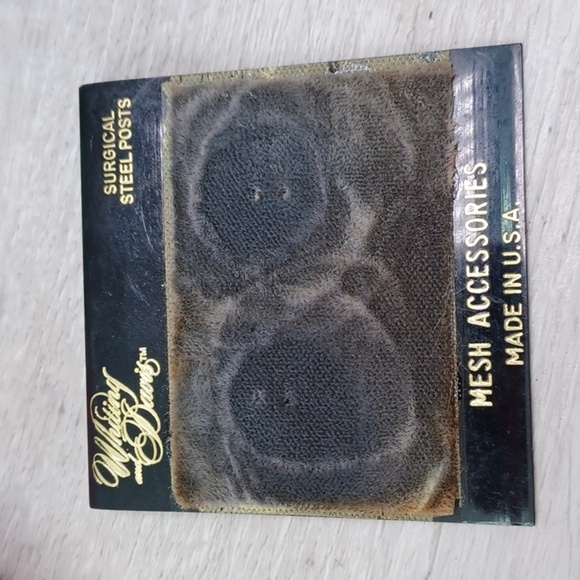 Whiting And Davis Vintage Earrings - Picture 7 of 10